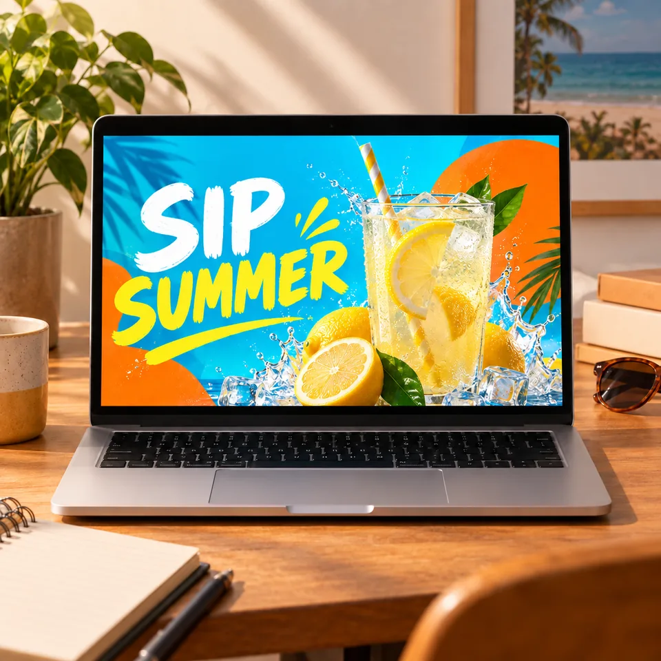 Social Banner example