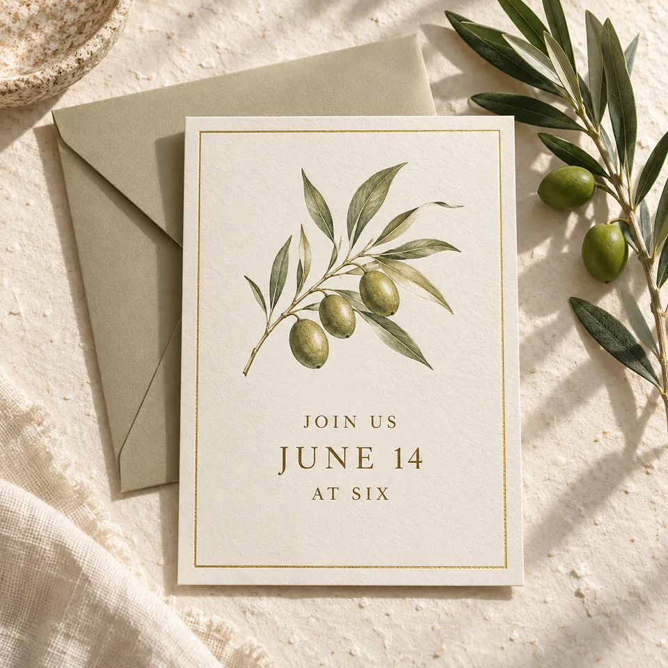 Invitation Design example
