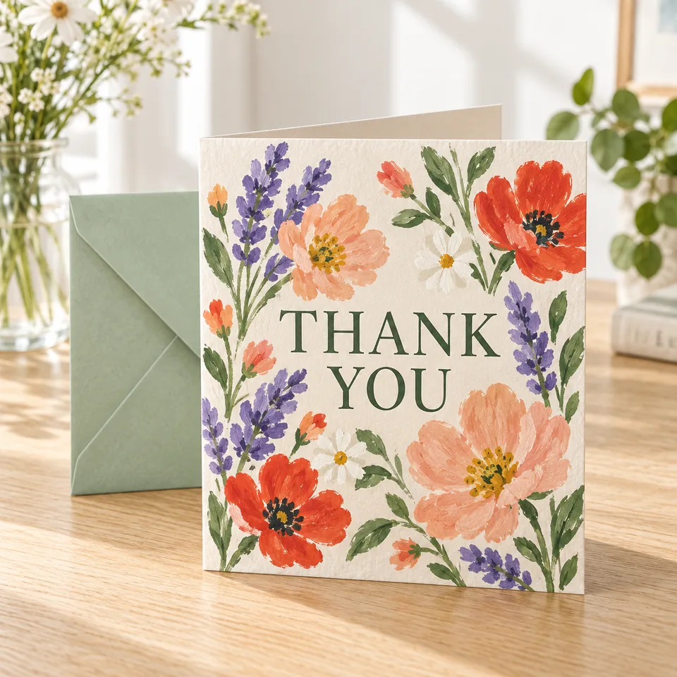 Greeting Card example