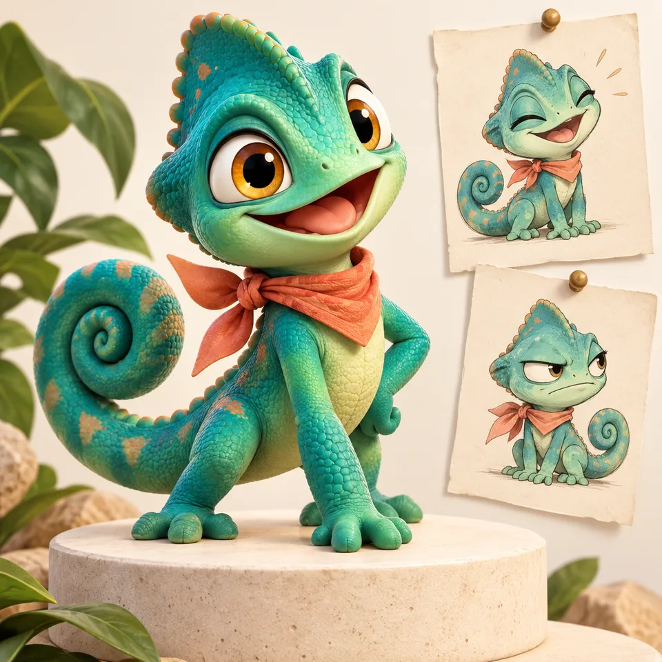 Mascot / Brand Character example